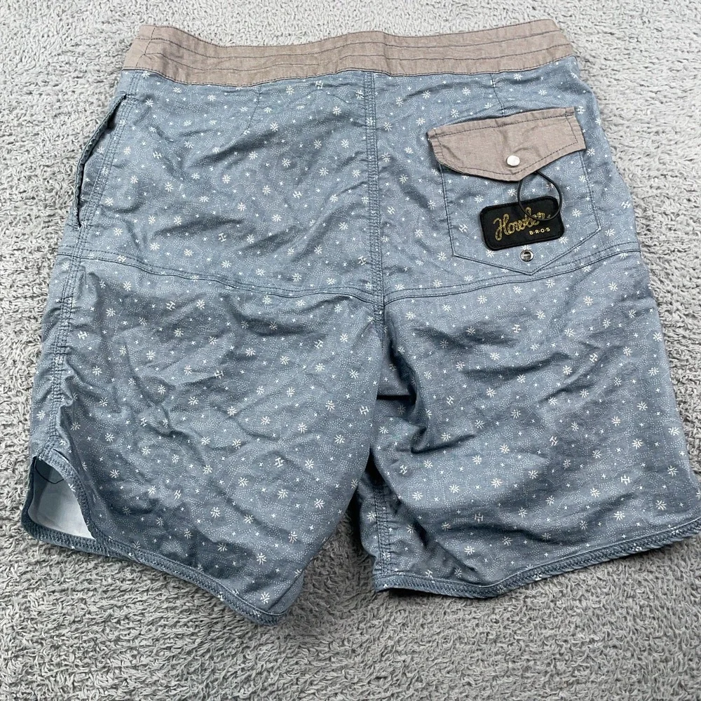 Howler Brothers Shorts Mens 30 Blue Vaquero Stretch Board Shorts Surf Swim